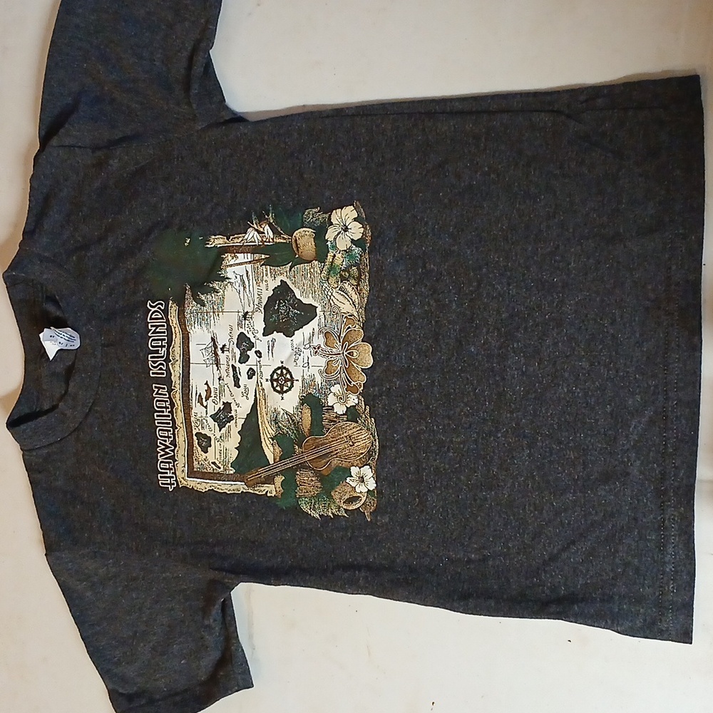 Suna Hawaiian Islands map unisex shirt  6T